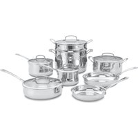 Cuisinart - Juego De Utensilios De Cocina Contour Stainless 13 Piezas Plateado