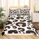 thumbnail image 1 of x543 Bed SheetsBrown Leopard Cheetah Printed Duvet Cover for Kids Teen Boys Girls Man Women Bedroom Decor Africa Wild Animal Theme Bedding Set 3-Piece Bedding Set (1 Duvet Cover + 2 Pillow Shams) nj54, 1 of 5