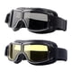 thumbnail image 1 of Pack de 2 gafas de moto LJDJ Vintage de piel antivaho, 1 of 6