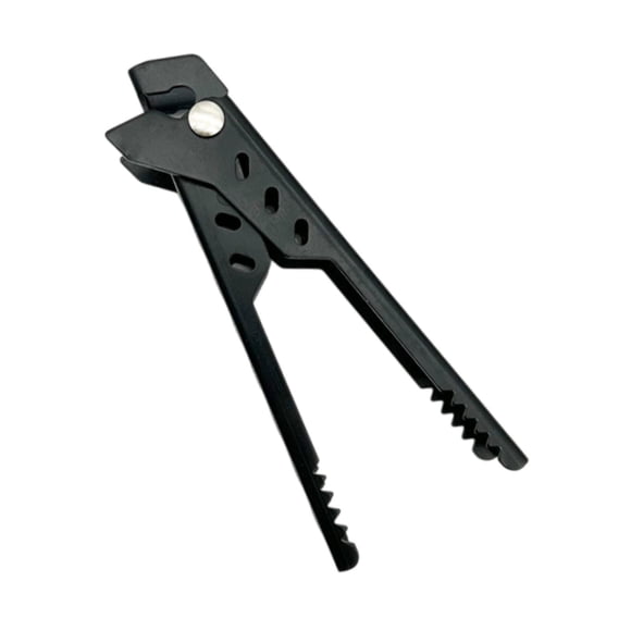 Pinza Para Platos Calefactores, Resistente Al Calor, De Metal, Para Barbacoas, Picnics Al Aire Libre, Color Negro