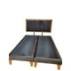 thumbnail image 3 of Cama Premiun Dos Plazas Felpa Chocolate, 3 of 3