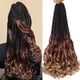 thumbnail image 1 of Extensiones de Cabello con Trenzas de Crochet Francés en Bucle, Rebote, Grabado, Diosa, Envío en EE. UU., 1 of 12