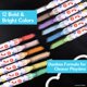 thumbnail image 2 of Juego de tizas Fisher-Price Dustless de 12 colores brillantes con soportes, 2 of 6