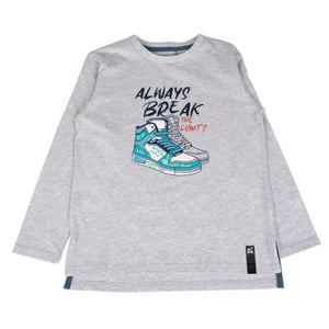 Polera Niño Melange Pillin