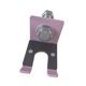 thumbnail image 1 of Percha Para Barra De Levantamiento De Pesas, Para Entrenamiento De Fuerza, Color Rosa, Para Montar En La Pared, 1 of 5