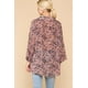 thumbnail image 2 of Camisa Ccwholesalesclothings Estampado Animal Botones Cuello Solapa Bolsillo Pecho, 2 of 5