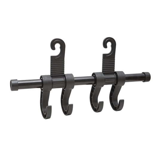 Maxsa Innovations - Organizador Colgador Múltiple Para Reposacabezas De Auto Maxsa 25524, Negro