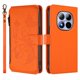 thumbnail image 2 of Funda Cartera Mariposa para [Xiaomi Redmi Note 15 Pro Plus 5G] con Soporte y Cremallera Naranja, 2 of 6