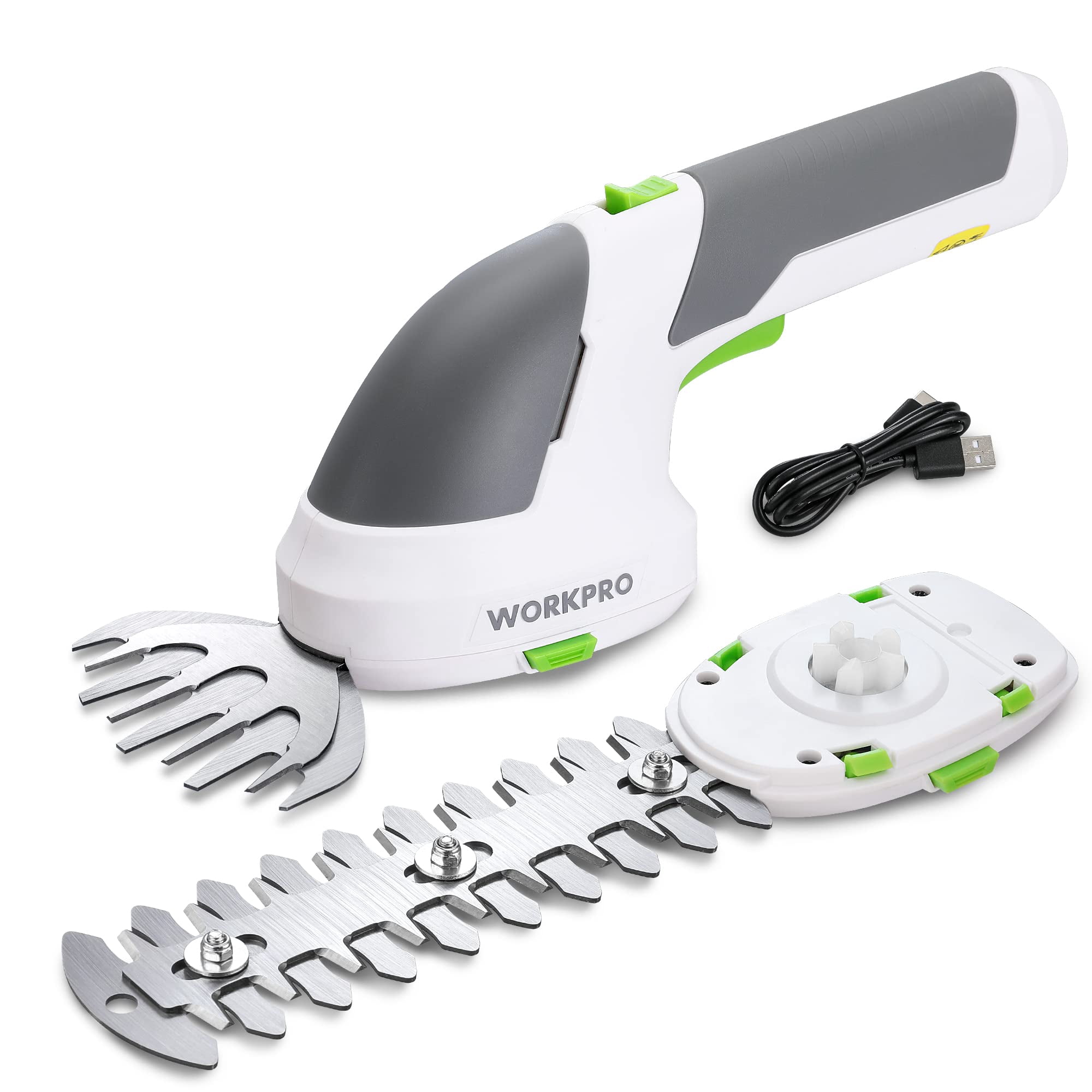 Cortadora De Césped Y Arbustos Inalámbrica Workpro, 7,2 V, 2000 Mah