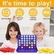 thumbnail image 3 of Juego clásico de 4 en raya en tamaño de viaje, juegos familiares educativos clásicos y divertidos. Cuatro en raya para diversión familiar. A niños y adultos les encantará este juego de bolsillo., 3 of 7