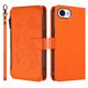 thumbnail image 2 of Funda Cartera Mariposa para [iPhone 17e/iPhone 16e] con Soporte y Cremallera Naranja, 2 of 6