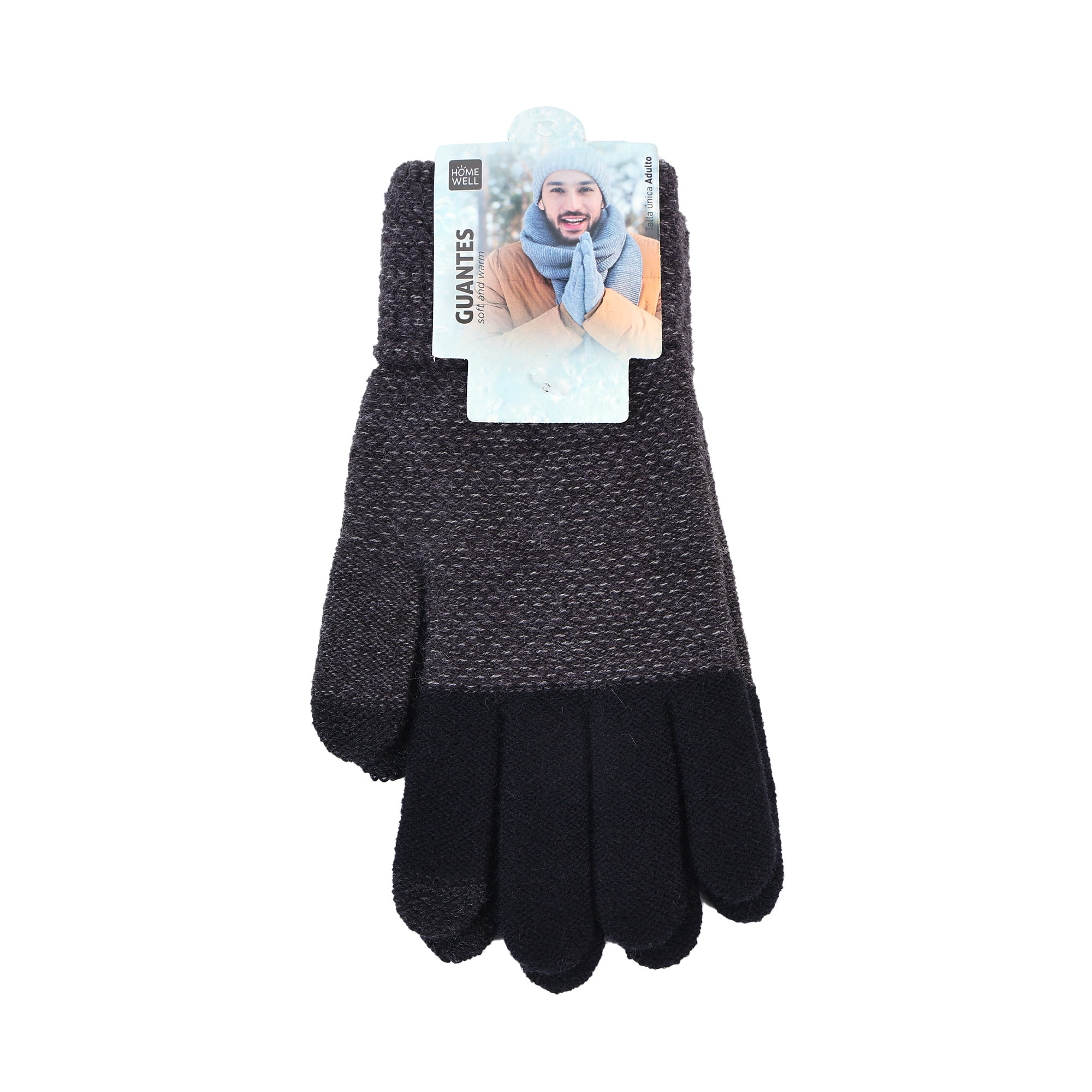 Homewell - Guantes Adultos Gris 21cm