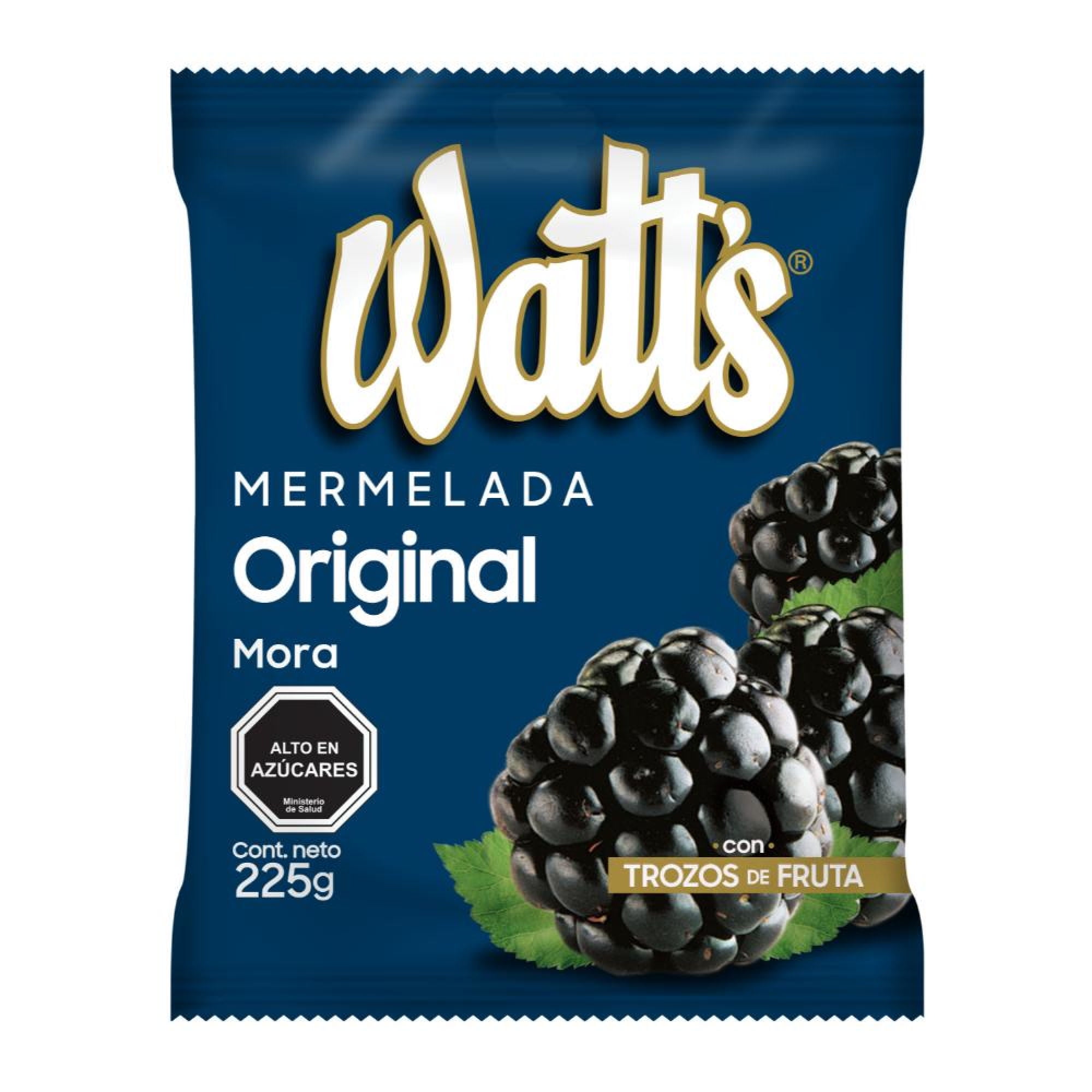 Mermelada Mora 225 g Watts