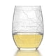 thumbnail image 2 of Copa de vino Well Told con mapa de Los Ángeles grabado, 444 ml, 2 of 5