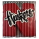 thumbnail image 1 of Cortina de ducha de los Nebraska Cornhuskers, juego de cortina de baño con ganchos, tamaño 66 x 72 pulgadas, 1 of 3