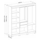 thumbnail image 5 of Clóset Opus 6 Puertas Blanco, 5 of 5
