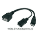 thumbnail image 2 of Adaptador micro USB OTG puerto de alimentación macho hembra, 2 of 3