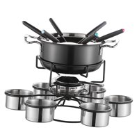 Bothyi - Fondue Pot Set Calentador De Mantequilla Hogar Multiusos Para Festival Boda Camping B