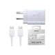 thumbnail image 1 of CARGADOR SAMSUNG PACK CABLE TIPO C & CARGADOR BLANCO, 1 of 1