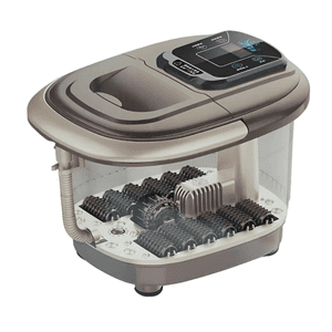 Genérico - Spa Pedicure Pies Masajedor Hidromasaje Antistres Infrarojo Marrón