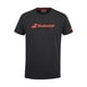 thumbnail image 1 of Polera Babolat Exercise Tee Negra Tenis Padel, 1 of 3