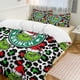 thumbnail image 2 of Merry Christmas Grinch1 3 Pieces Duvet Cover Set Full Size Super Soft Fade Resistant Microfiber, 2 of 4