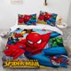 thumbnail image 1 of Spiderman Duvet Cover Set 3d Children'S Bedding,Quilt Spiderman Duvet Cover Comforter Sets Children Kid Boy Birthday Gift Bed Sheets, 1 of 5