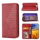 thumbnail image 1 of Funda Flip FOXDOCK para iPhone 6 , Estilo Billetera con Diseño Rombo, Correa de Mano y Soporte, Uso Diario, 1 of 5