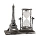 thumbnail image 1 of Torre De Hierro Reloj De Arena Reloj De Arena Centro De Mesa Para Escritorio Cocina Plata, 1 of 5