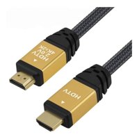 Cable Hdmi Hdtv 4K 1,5 Metros 2.0V Cable De Cobre Negro