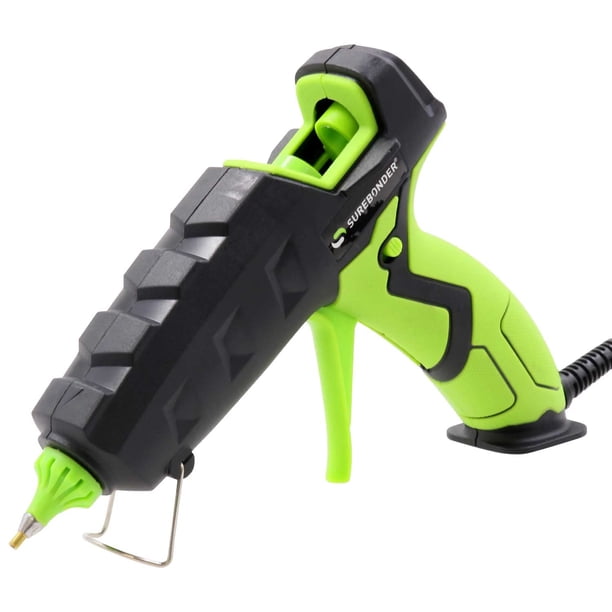 Pistola de pegamento caliente Surebonder H-327F, 60 W, punta detallada para alta temperatura