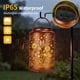 thumbnail image 3 of Farol solar GOLFOEE impermeable con luz de jardín de colibrí, 3 of 7