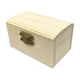 thumbnail image 1 of Caja De Madera Sin Terminar, Caja De Almacenamiento De Baratijas De Pintura Artesanal, Caja De Regalo, Tapa De Arco Del Cofre Del Tesoro, 1 of 3