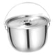 thumbnail image 3 of Recipiente Para Grasa De Acero Inoxidable, Bote Para Guardar Grasa, Ideal Para El Hogar, Restaurante, Fiestas, 2,8 L, 3 of 5