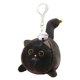 thumbnail image 1 of LLavero De Felpa, Llavero Suave, Llavero De Mu?eca Para Monedero De Graduación, Mochila, Gato Negro, 1 of 5