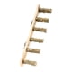 thumbnail image 2 of Puente Con Escaleras De Madera Para Pájaros, Escalera De Escalada Para Loros, Pinzones, Periquitos, 6 Secciones, 2 of 5