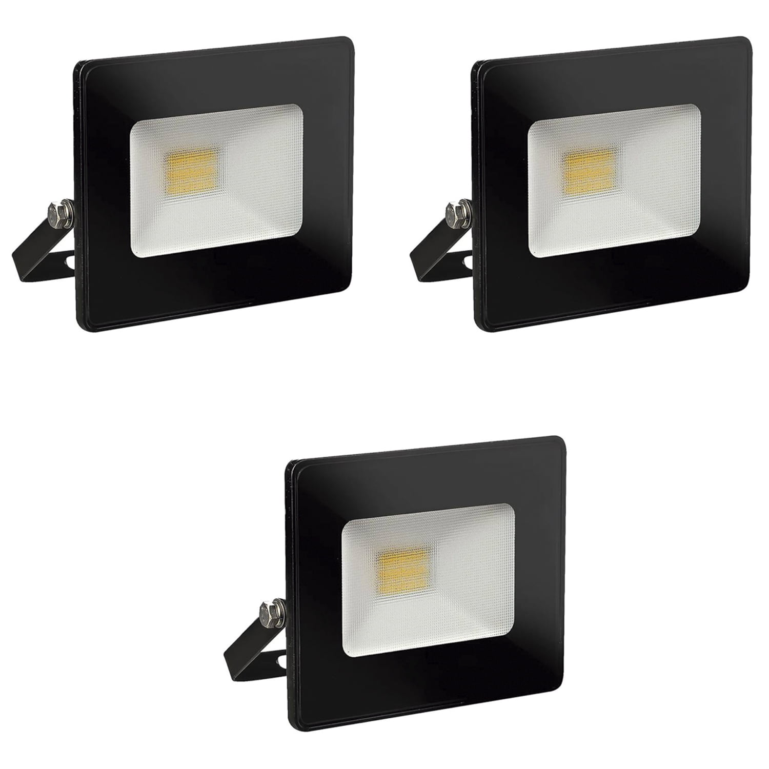 Genérico - Pack 3 Foco Proyector Led Telco Sec 10w Cálido Certificación Ds43