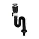 thumbnail image 4 of Manguera de desagüe para fregadero de cocina, manguera de desagüe de un solo tanque con tapón para fregadero, manguera de desagüe para lavabo, manguer, 4 of 5