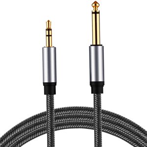 Magideal - Cable Ts De 1/4 De Pulgada A Trs De 3,5 Mm, Cable Estéreo De 1/8 A 1/4, Cable Estéreo Ts Mono De 1/4 De Pulgada A Trs De 1/8 De Pulgada, Para Altavoz
