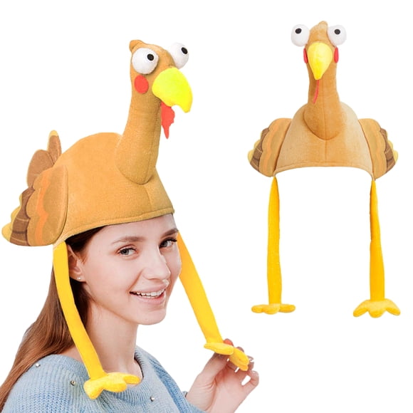Sombrero de pavo de Acción de Gracias Spooktacular Creations para adultos