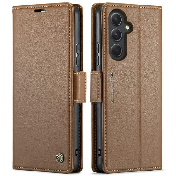 CaseMe tipo cartera Samsung Galaxy A54 5G con cierre magnético, RFID, tarjetero, soporte, carga inalámbrica