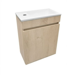 Stretto - Mueble Vanitorio Full Kit 46 X 26 Cm Petit Nogal
