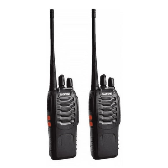 Pack de  2 Walkie Talkies Baofeng 888S  Frecuencia 400-470 MHz