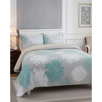 Imac Hogar - Cobertor Colcha Quilt Sherpa Otoño Invierno 2 Plazas