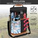 thumbnail image 2 of Bolsa transportadora de vino opux de 2 botellas, aislada e impermeable, color marrón, 2 of 9