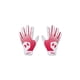 thumbnail image 1 of Guantes de béisbol Under Armour Clean Up 105 blanco/rojo/rojo para hombre, 1 of 2