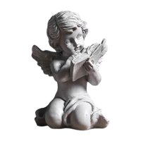 Bothyi - Escultura De Resina, Figuras De Querubín, Ilustraciones Interiores, Dormitorio, Estatua De Ángel Bebé