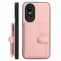 Foxdock Funda Para Oppo Reno 10 Con Bloqueo Rfid - Diseño Elegante Con Cierre De Botón