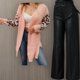 thumbnail image 1 of Conjunto Ropa Mujer Pantalon Ecocuero Con Cardigan, 1 of 2