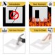thumbnail image 3 of Placa de pared Bates Choice de 2 vías blanca 12 × 12 cm, 3 of 9